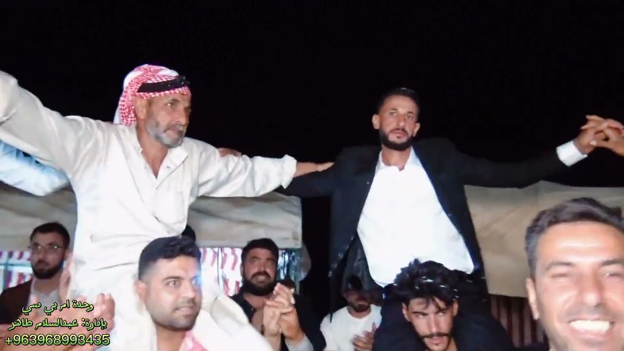 4 تقدم وحدة ام بي سي زفاف العريس الغالي حسان محمد ابراهيم طرمان افراح قرية وادي عبيد