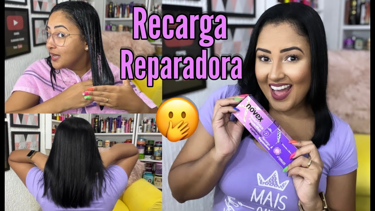 💜RECARGA NOVEX HIALURÔNICO POWER MAX - EMBELLEZE