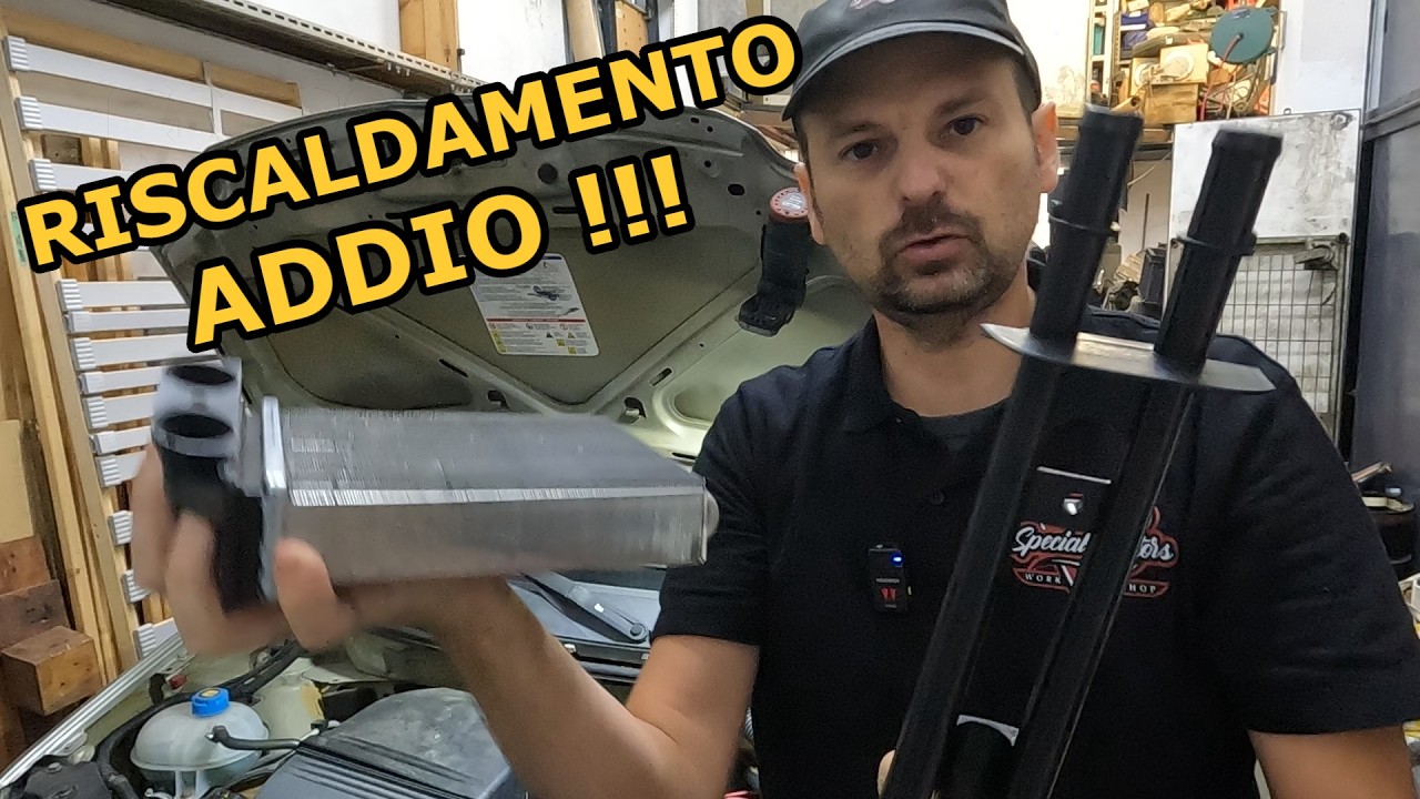 Sostituzione radiatore interno e tubi - Fiat Panda 169