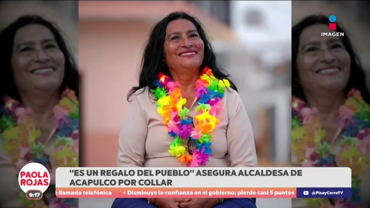 Abelina López asegura que collar valuado en 227 mil pesos fue regalo del pueblo | DPC Paola Rojas