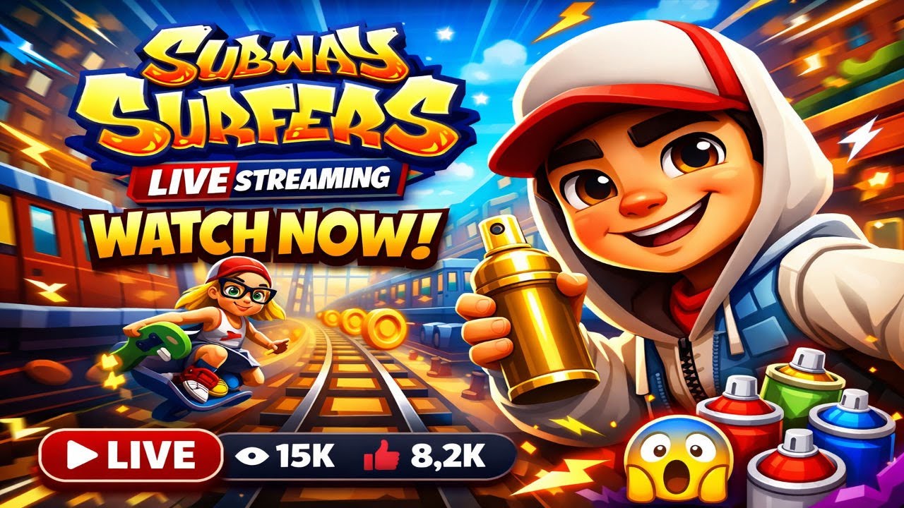 🔴 LIVE | Subway Surfers High Score Challenge 🚀🔥