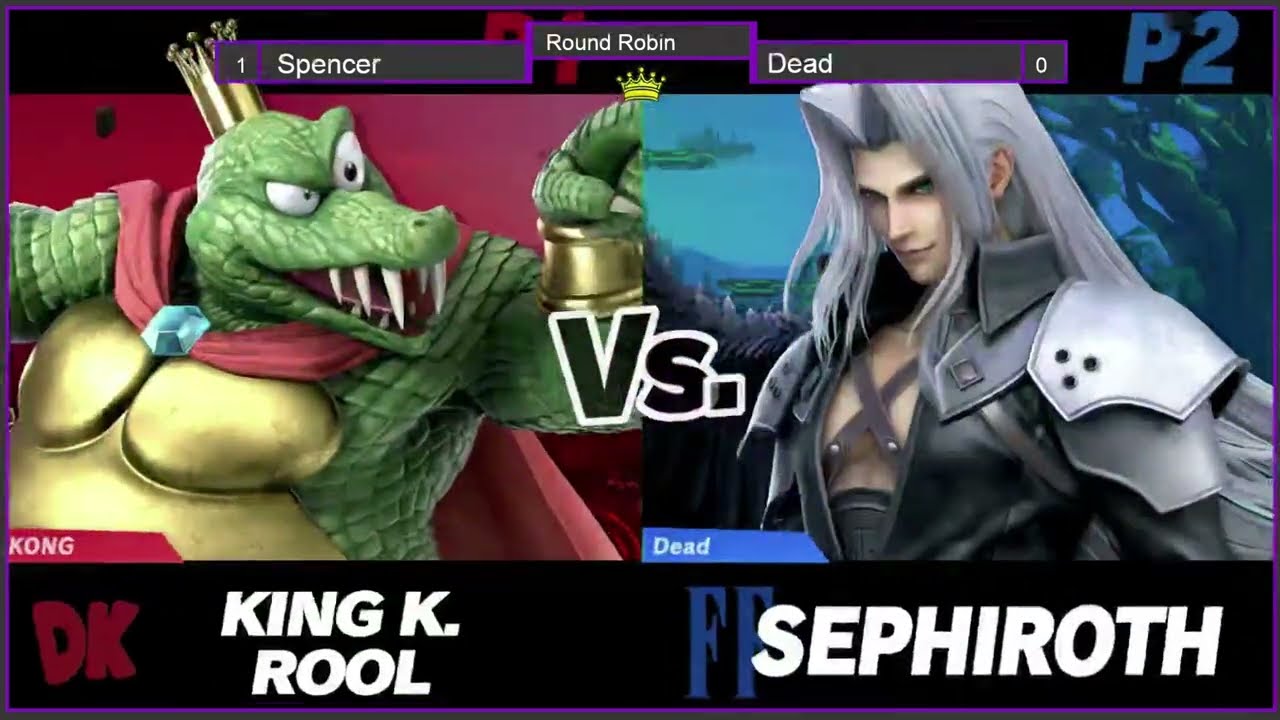 Kings Krossing HDR: Spencer (King K Rool) vs Dead (Sephiroth) Round Robin 1-28-2026