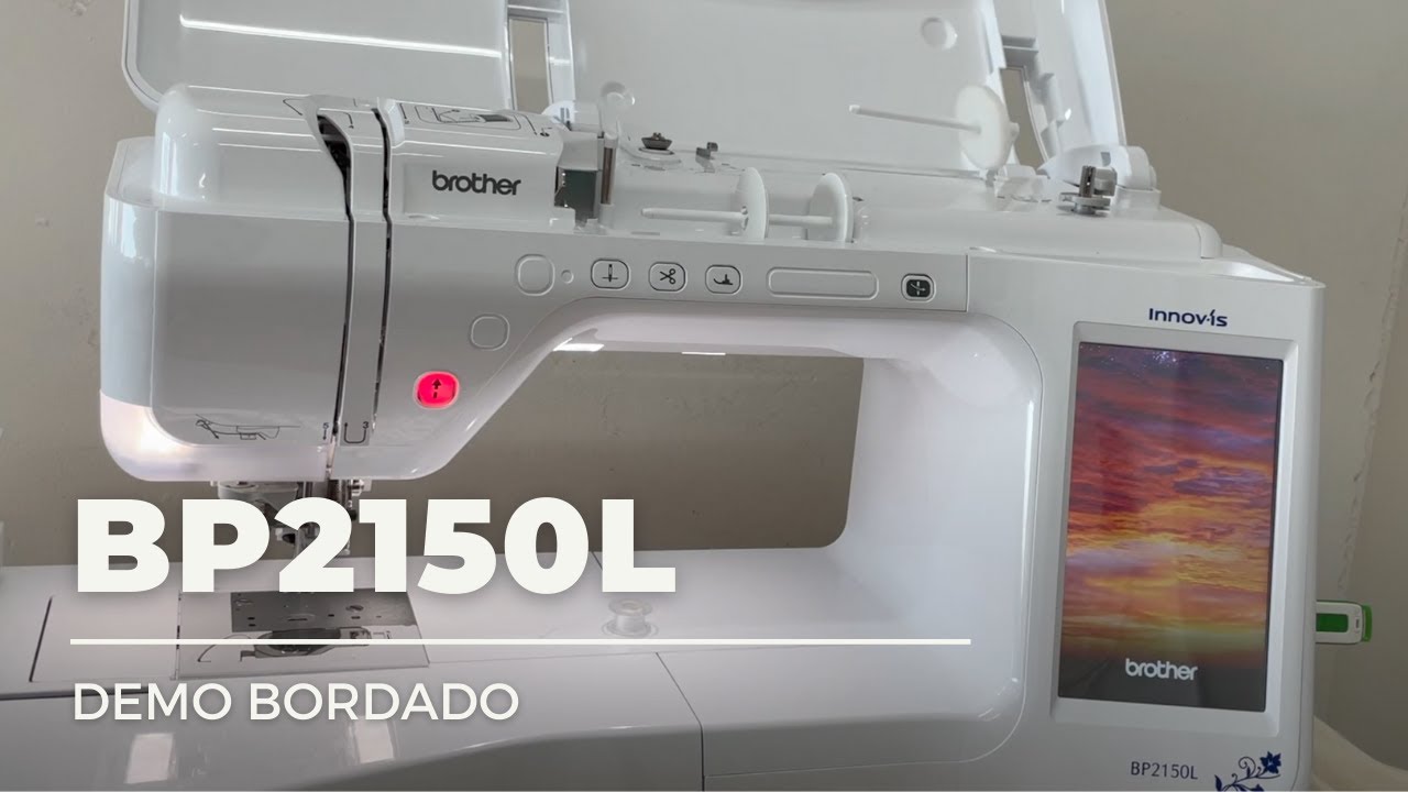 Demostración de bordado BROTHER BP2150L