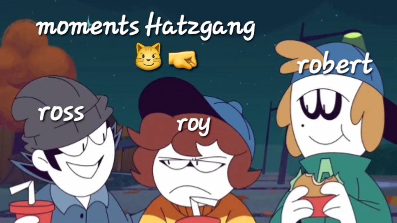 Momentos hatzgang (spooky month) Roy,Ross,Robert🫰 créditos a  @SrPelo