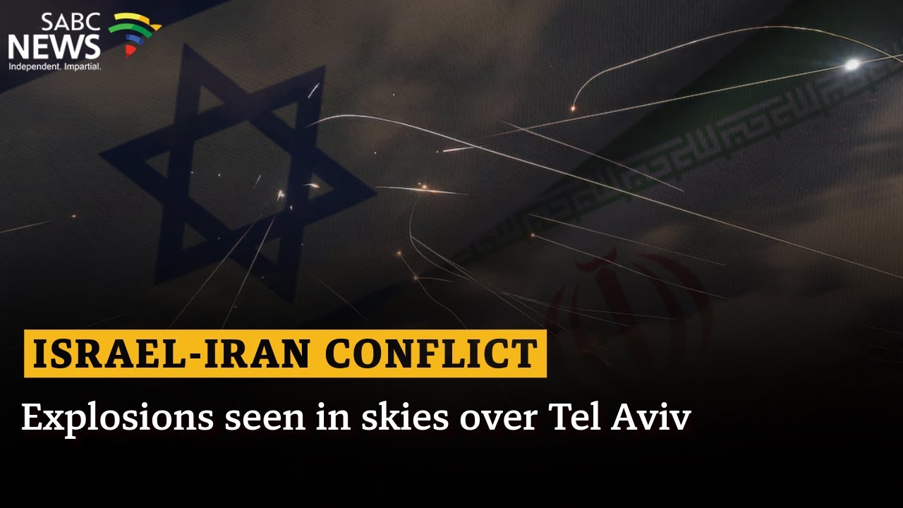 Israel-Iran Conflict | Explosions seen in skies over Tel Aviv