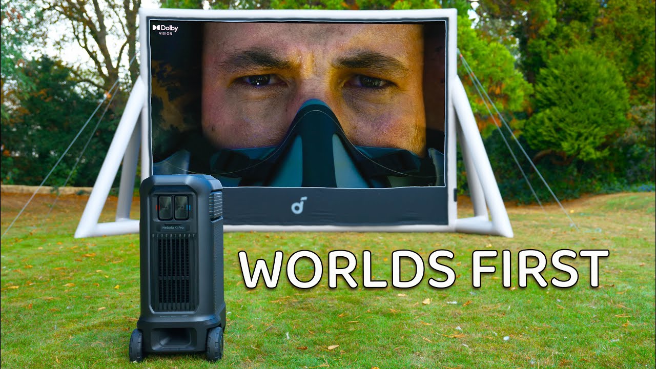 INSANE soundcore X1 Pro OUTDOOR Dolby Atmos cinema system BLOWS MINDS