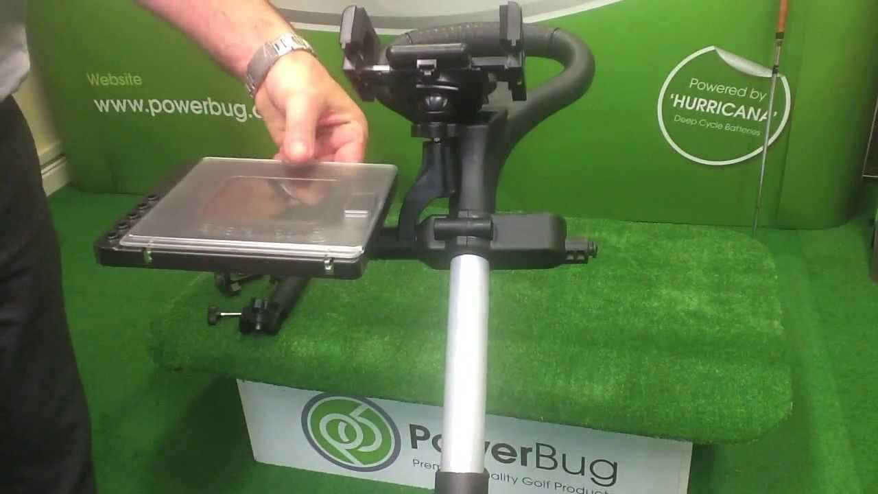 Attaching a PowerBug Device Holder