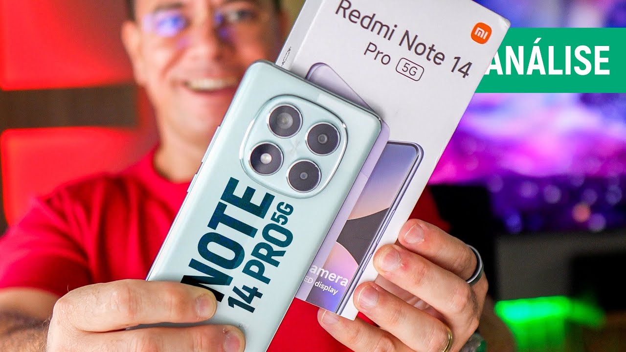 REDMI NOTE 14 PRO 5G tem TELA PREMIUM, CÂMERA de 200 MP e IP68 | Análise / Review