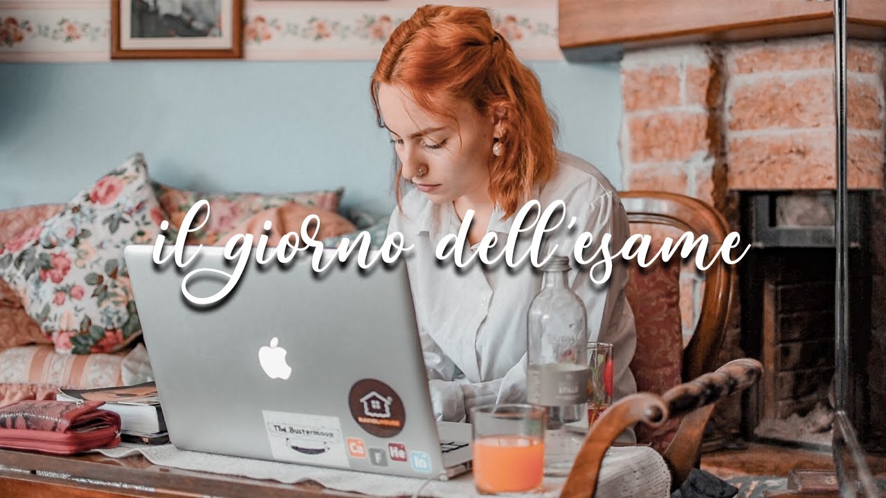 vi porto con me al mio primo esame online // study - vlog estremo