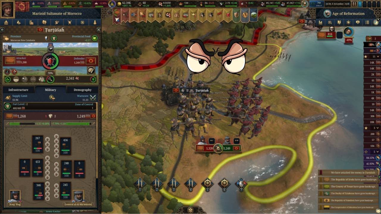 Europa Universalis V - Kampf und Logistik