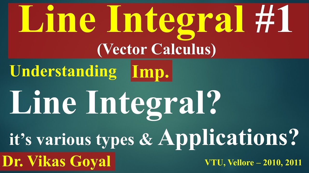 Line Integral #1 in Hindi (Imp) | Vector Calculus | Engineering Mathematics