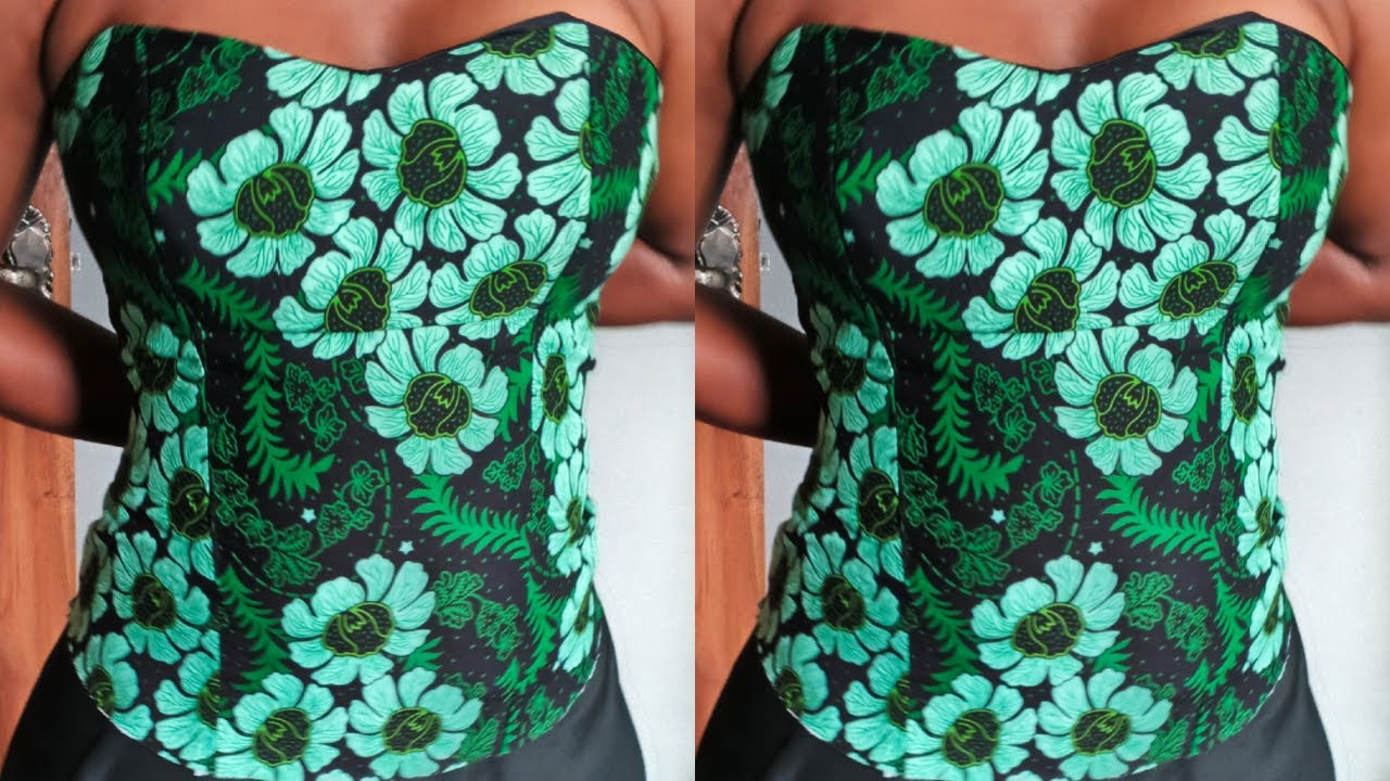 How to Draft a Perfect-Fitting Bustier Corset | Very Detailed Step-by-Step Tutorial