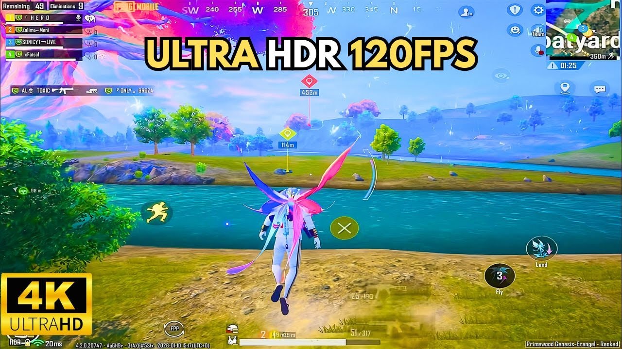 MOST POWERFUL DEVICE for PUBG Mobile 120FPS | Beast Performance 🔥