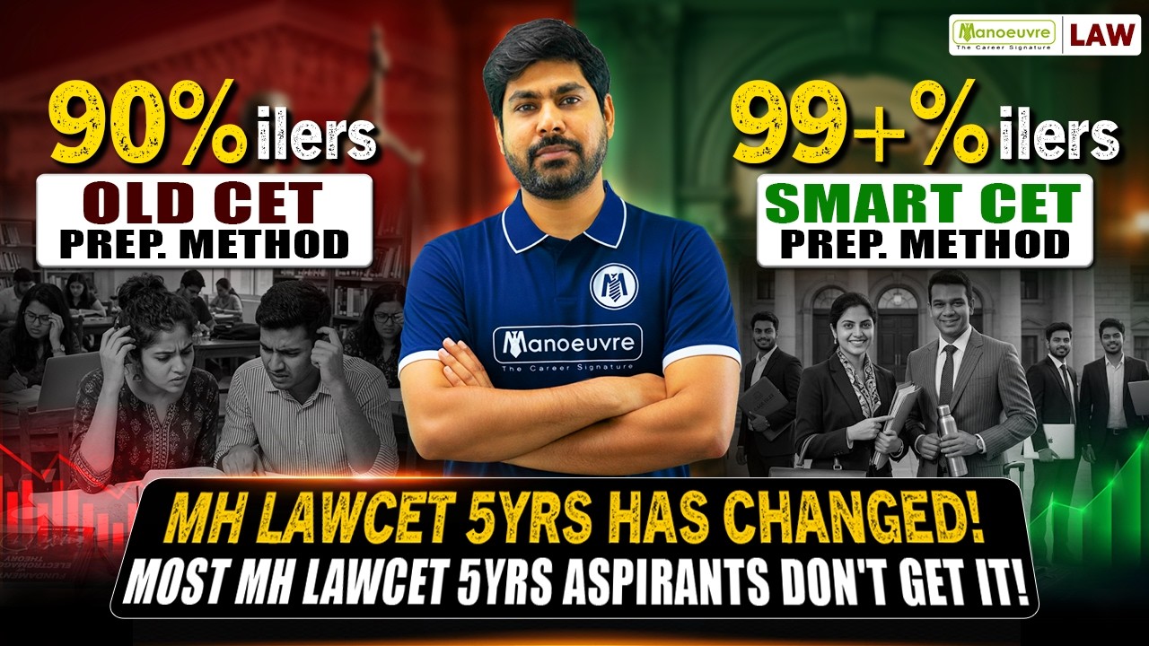 The Hidden Truth About MH LAWCET 5Yrs 2027 | 90%ile vs 99+%ile | Old vs Smart CET Preparation Method