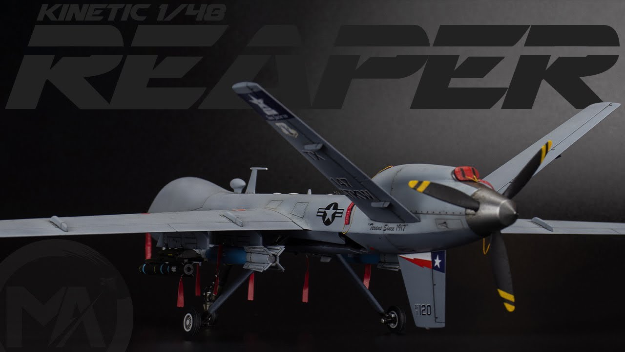 | FULLBUILD | Kinetic 1/48 MQ-9 Reaper USAF - Aircraft model