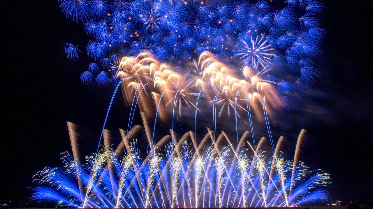 [HDR] 2023 神明の花火 テーマファイヤー マルゴー Shinmei Fireworks Marugo