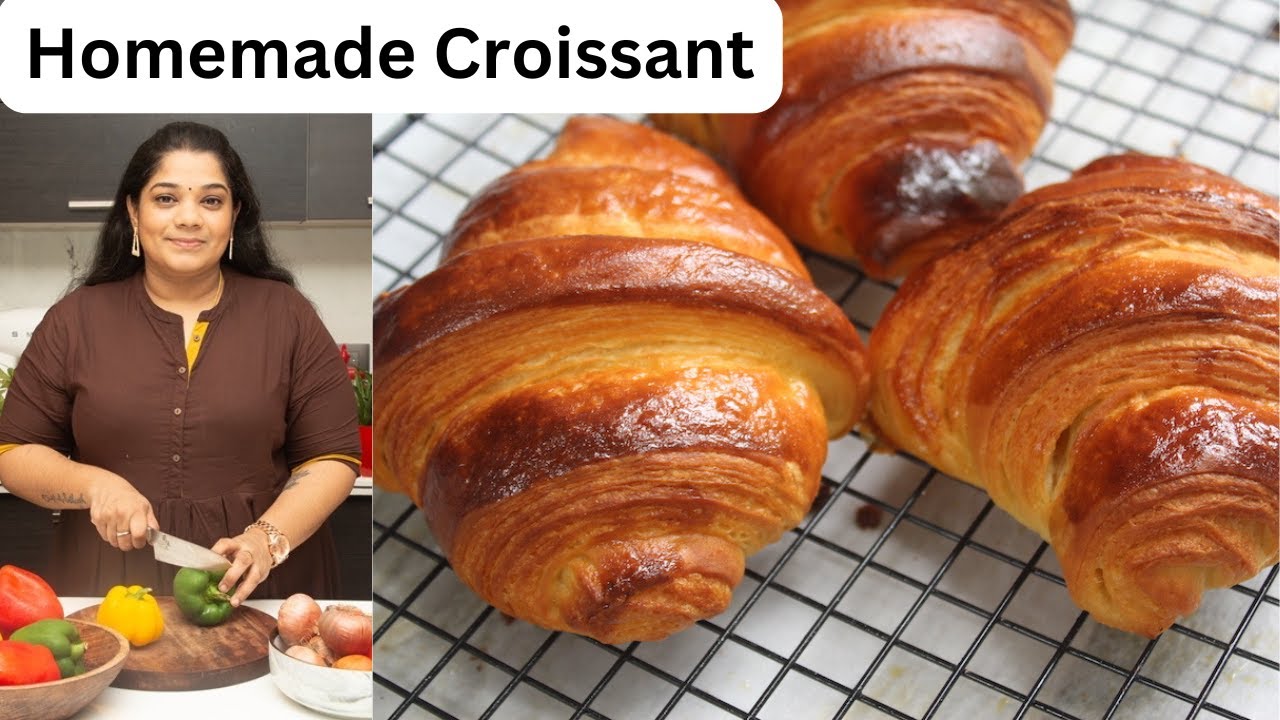 Homemade Easy Croissant Recipe - Yummy Tummy Aarthi
