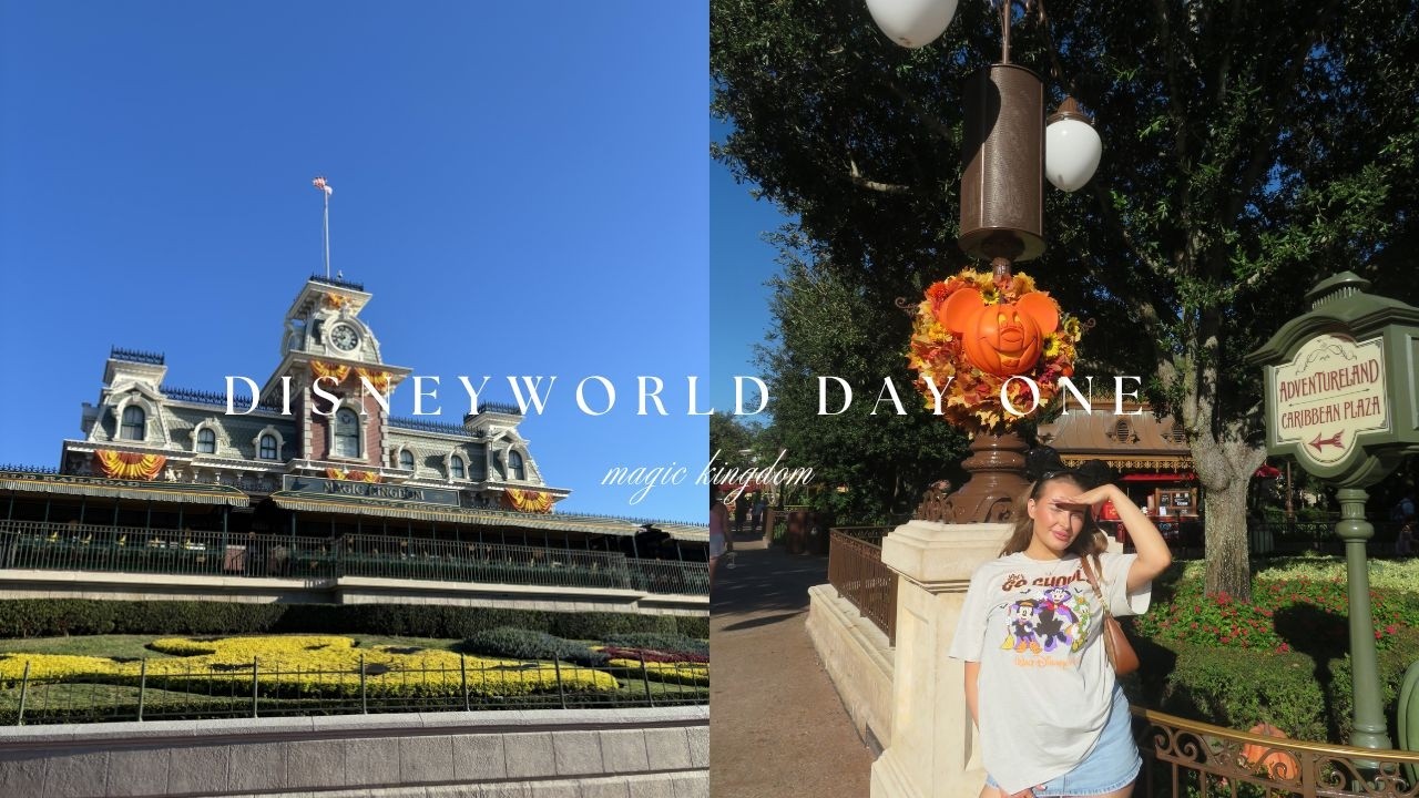 walt disney world day one | magic kingdom 🐭🤍✨