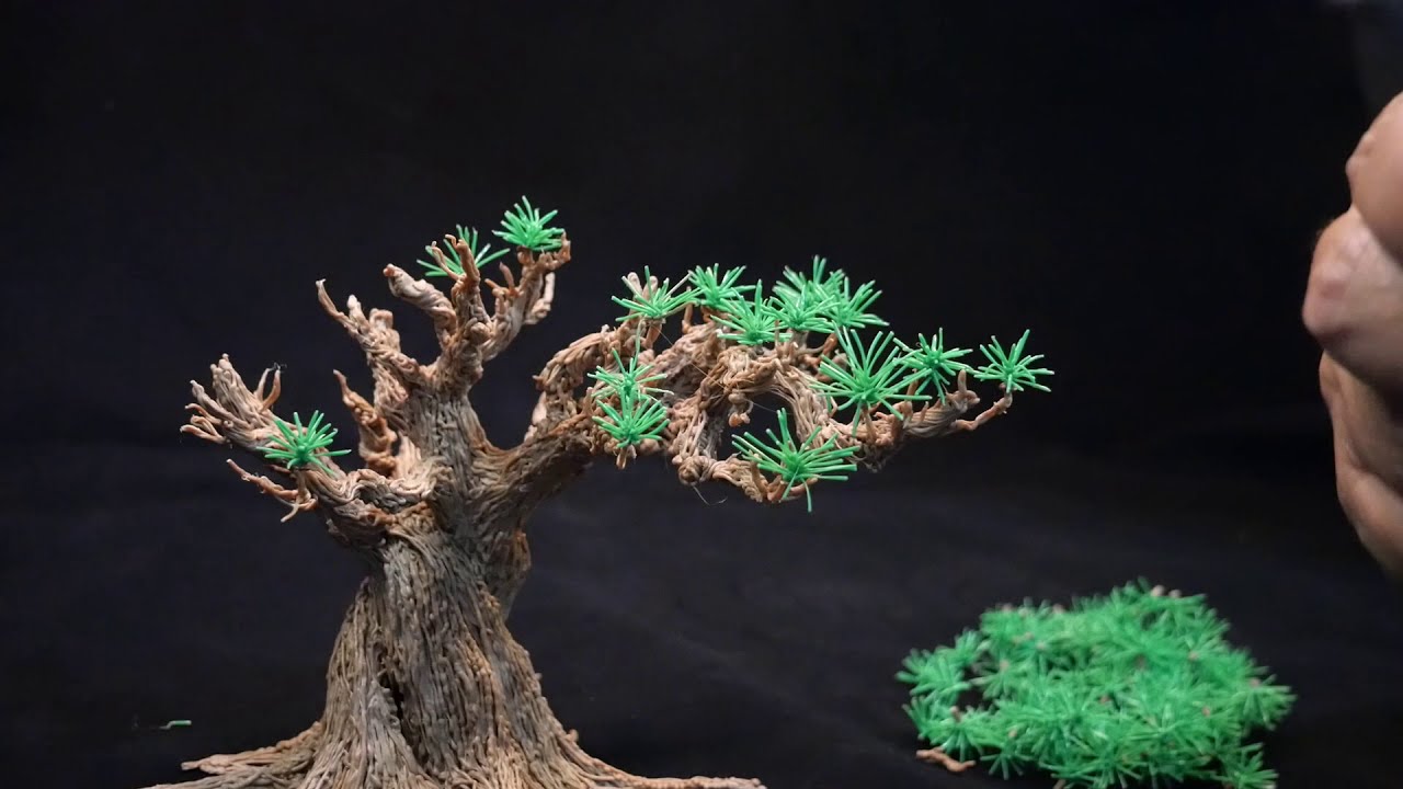3d pen art！How to make a tree with a 3Dpen！！
