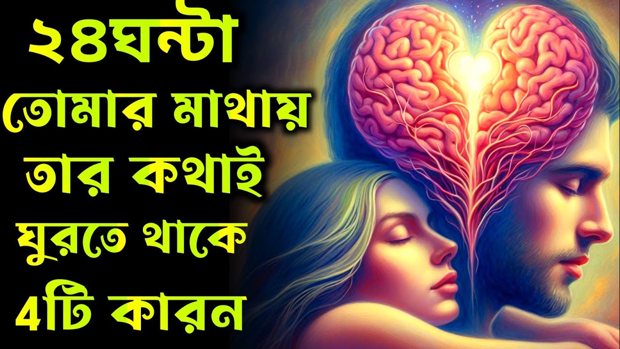 প্রতিটি মুহূর্তে একটি মানুষের কথাই মাথায় ঘোরাফেরা করে এটার সঠিক কারণ ||psychology facts in love ||