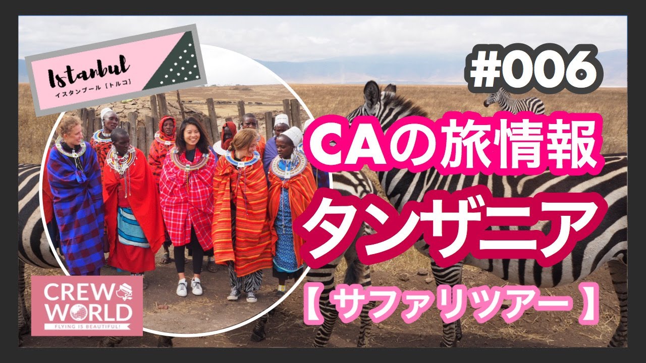 【タンザニア】サファリ★大自然で動物ウォッチング！#006