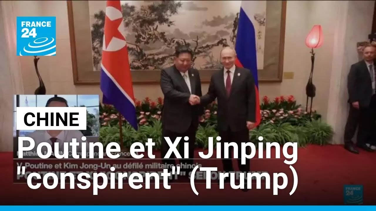 En Chine, Vladimir Poutine et Xi Jinping 