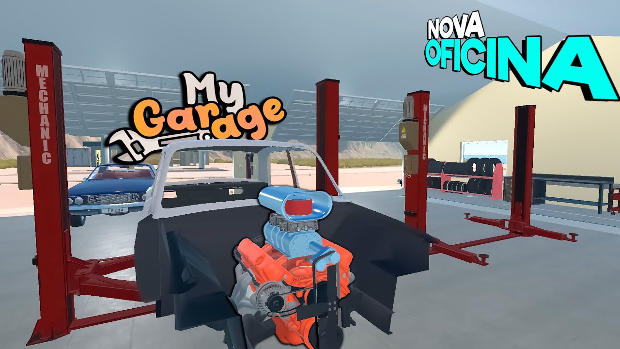 MY GARAGE - MINHA nova OFICINA  com PROJETOS NOVOS e SUPER CHARGER #10