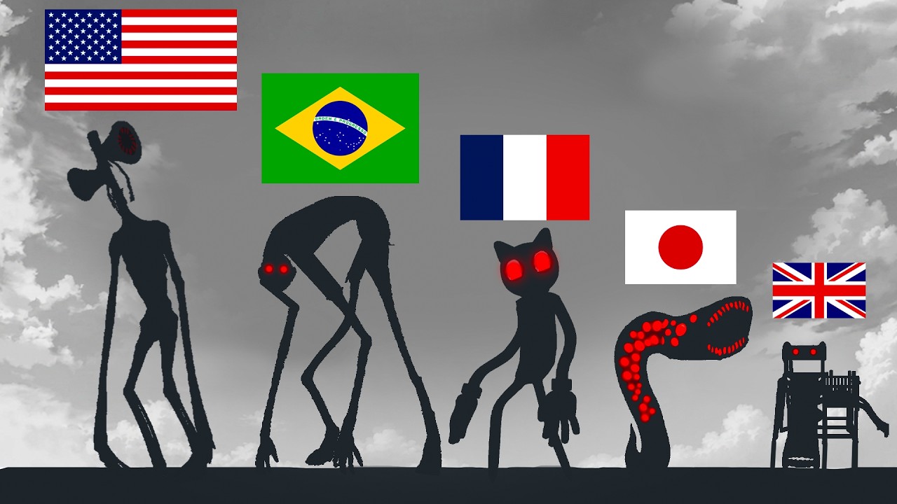 Which Country TREVOR'S HENDERSON Monsters Come From? (Possible Countries Comparison)