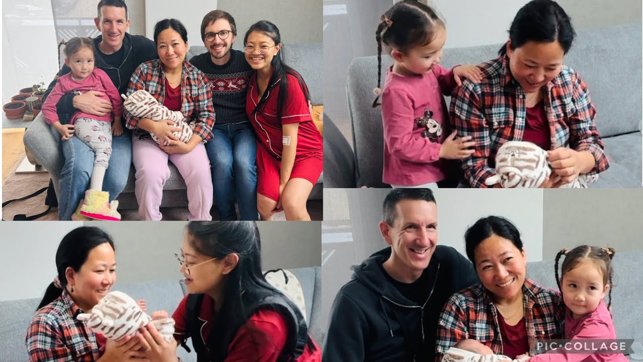  Our Newborn Son’s First Special Visitor 🥹 (So Emotional!)  @NagaGermanCouple   