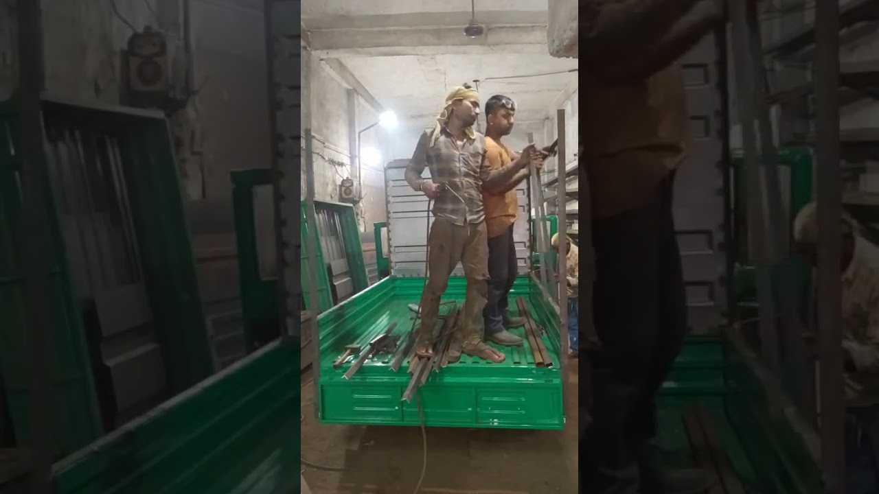 Bajaj Maxima C CNG XL Cargo open bod making