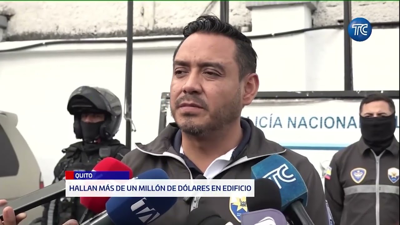 Fiscal&iacute;a hall&oacute; casi un mill&oacute;n de d&oacute;lares en el subsuelo de un edificio en Quito
