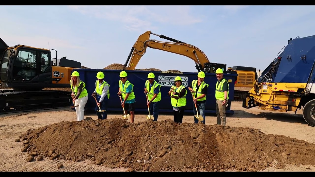 AMP and Waste Connections Groundbreaking Ceremony for New Materials Recovery Facility