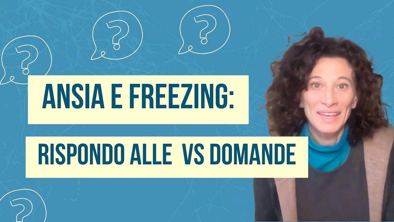 Ansia e freezing: rispondo ai dubbi che vi bloccano
