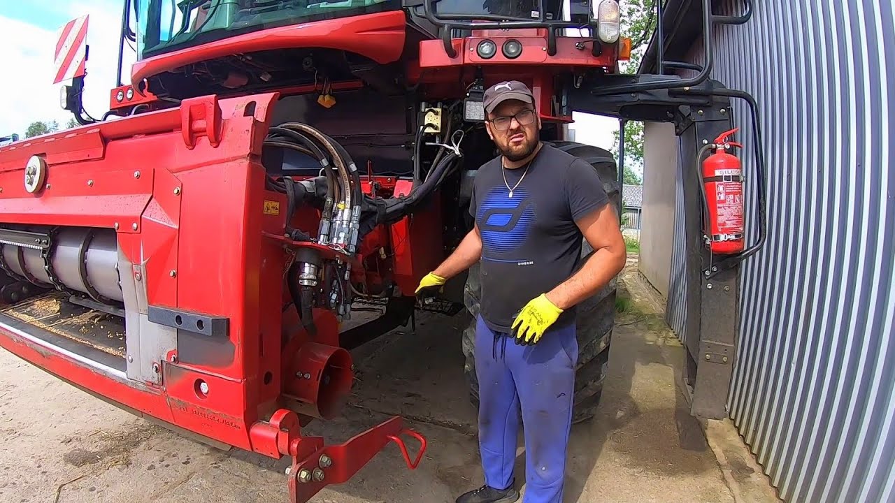 Żniwa z przebojami! Padł uszczelniacz w magnumie...