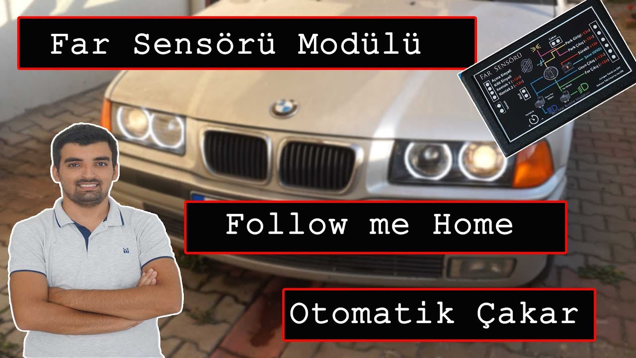 Far Sensörü Follow Me Home Otomatik Sellektör Modülü