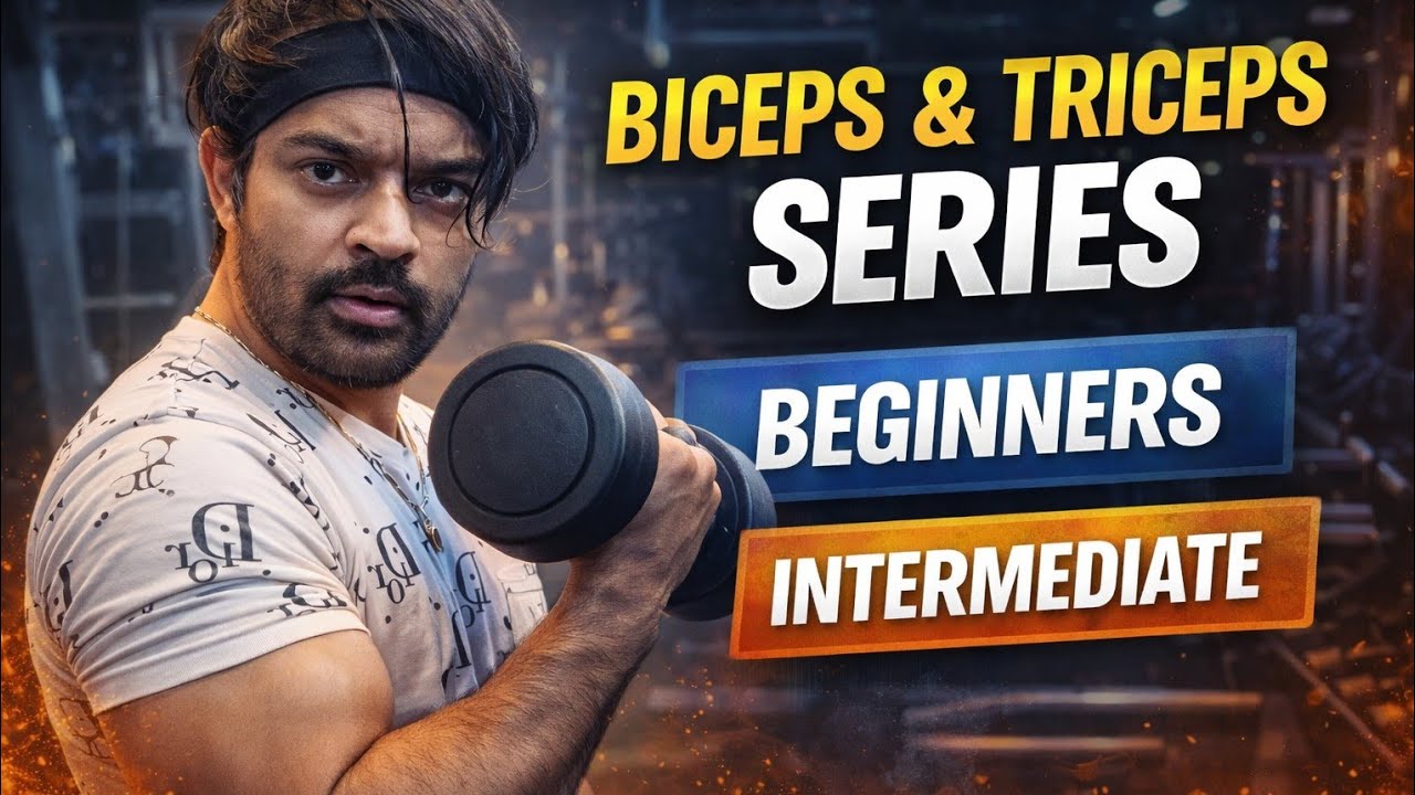 Biceps and triceps series for beginners and intermediate#armsworkout#focus#motivation#training#u 