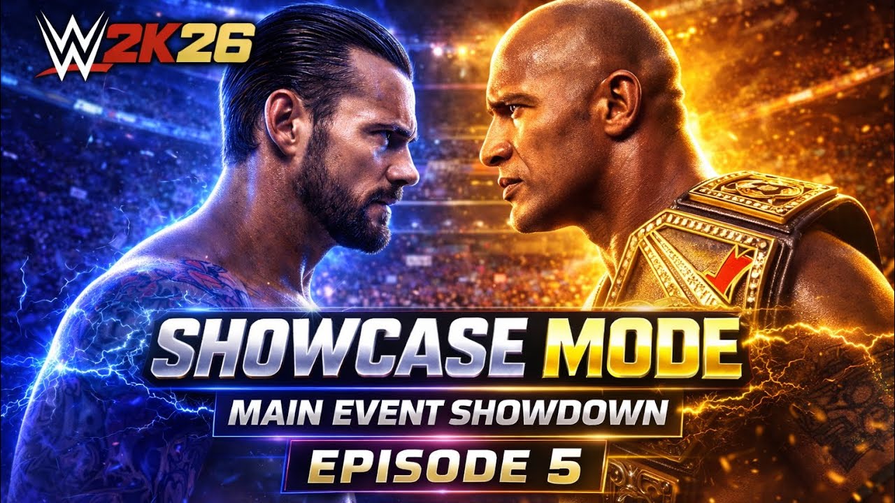 CM Punk Showcase Mode Part 5 | CM Punk vs The Rock – Elimination Chamber 2013 | WWE 2K26