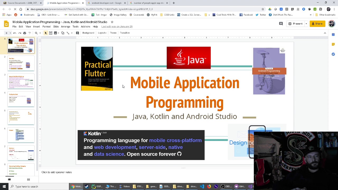 Mobile App Programming - Intro to Class Structure, Android Studio, Activities and Project Structure.