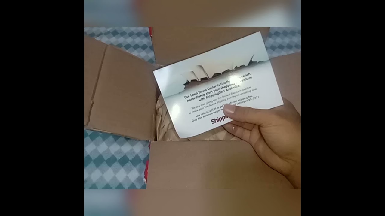 Unboxing My Purchase Using www.shippingcart.com