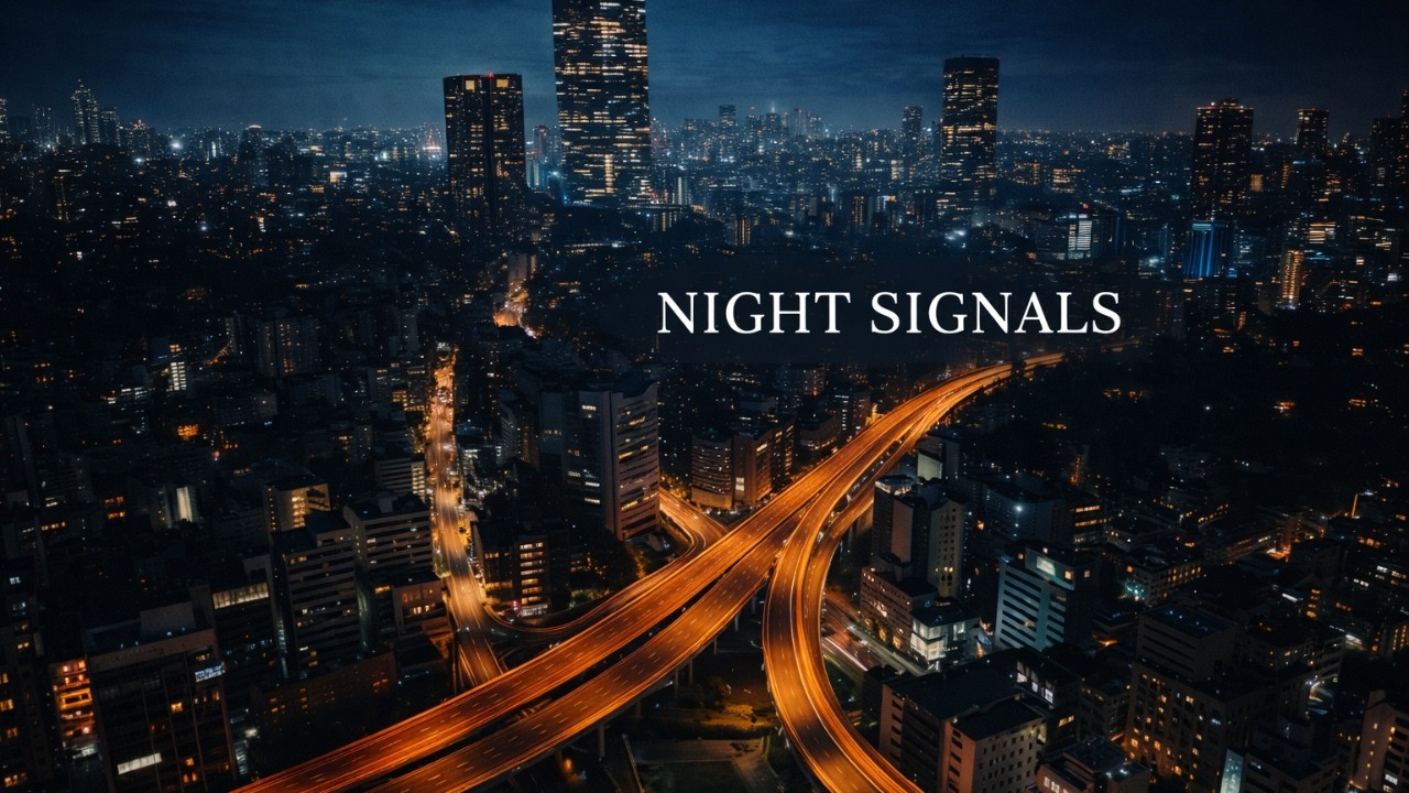 Urban Night R&B Mix | Late Night Drive【Night Signals 】(Spanish R&B Album)