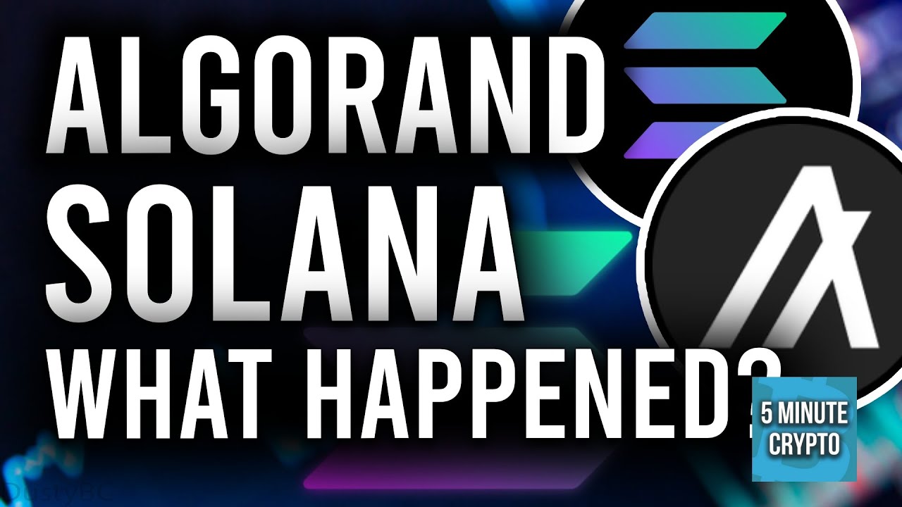 WHAT HAPPENED TO ALGORAND (ALGO) AND SOLANA (SOL)?!