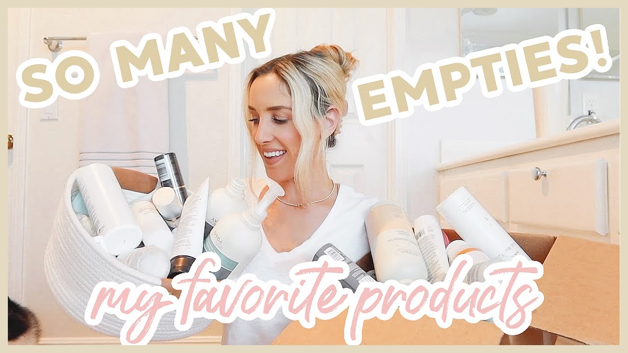 EMPTIES 2021! MY FAVORITE PRODUCTS I'VE USED UP & REPURCHASED | Olivia Zapo