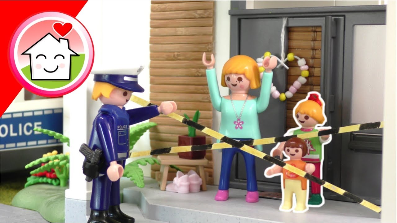Playmobil Familie Hauser - Einbruch bei Familie Hauser - Geschichte mit Anna und Lena