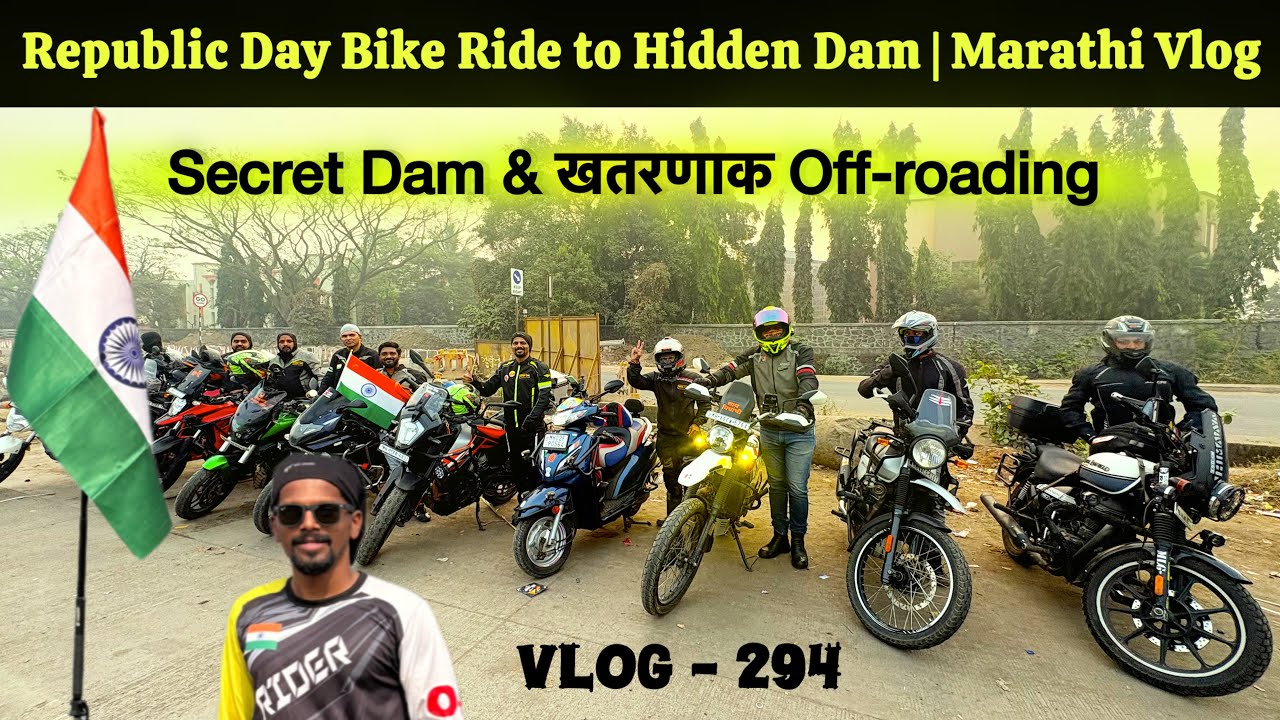 26th January Bike Ride | Secret Dam & Khatrnak Off Roading Adventure 🔥