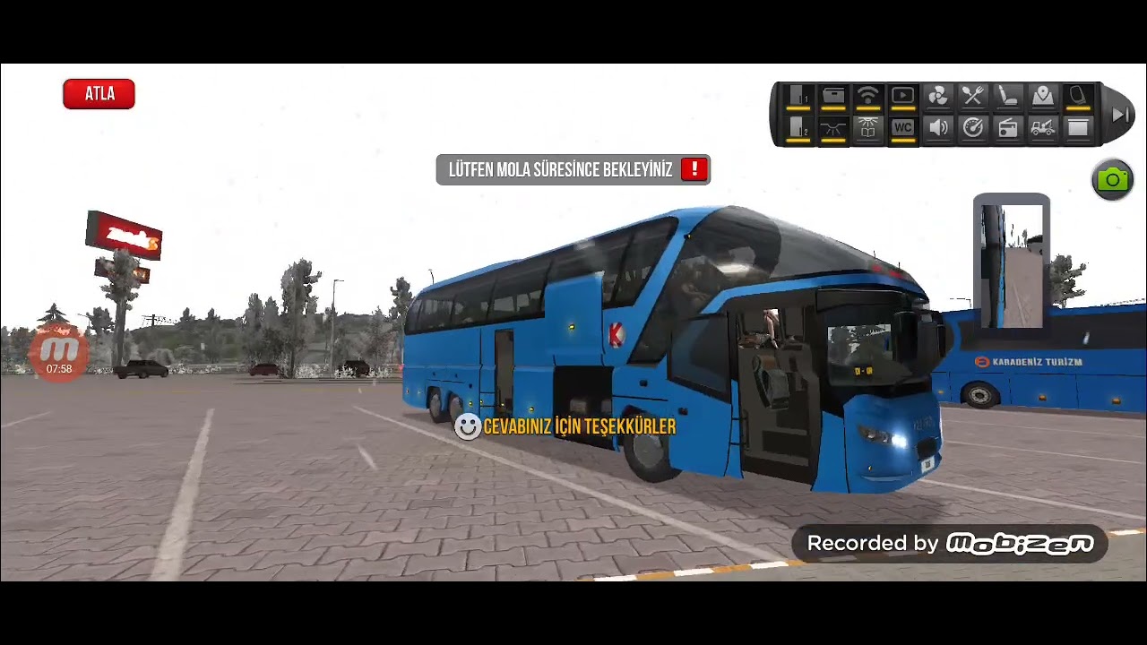 AKHİSAR-YOZGAT-ARTVİN-VAN SEFERİ(BUS SİMULATÖR:ULTİMATE KALE TURİZM)