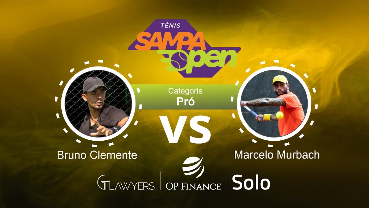 SAMPA OPEN VIII |  Cat. Pr&oacute;  | BRUNO CLEMENTE vs MARCELO MURBACH