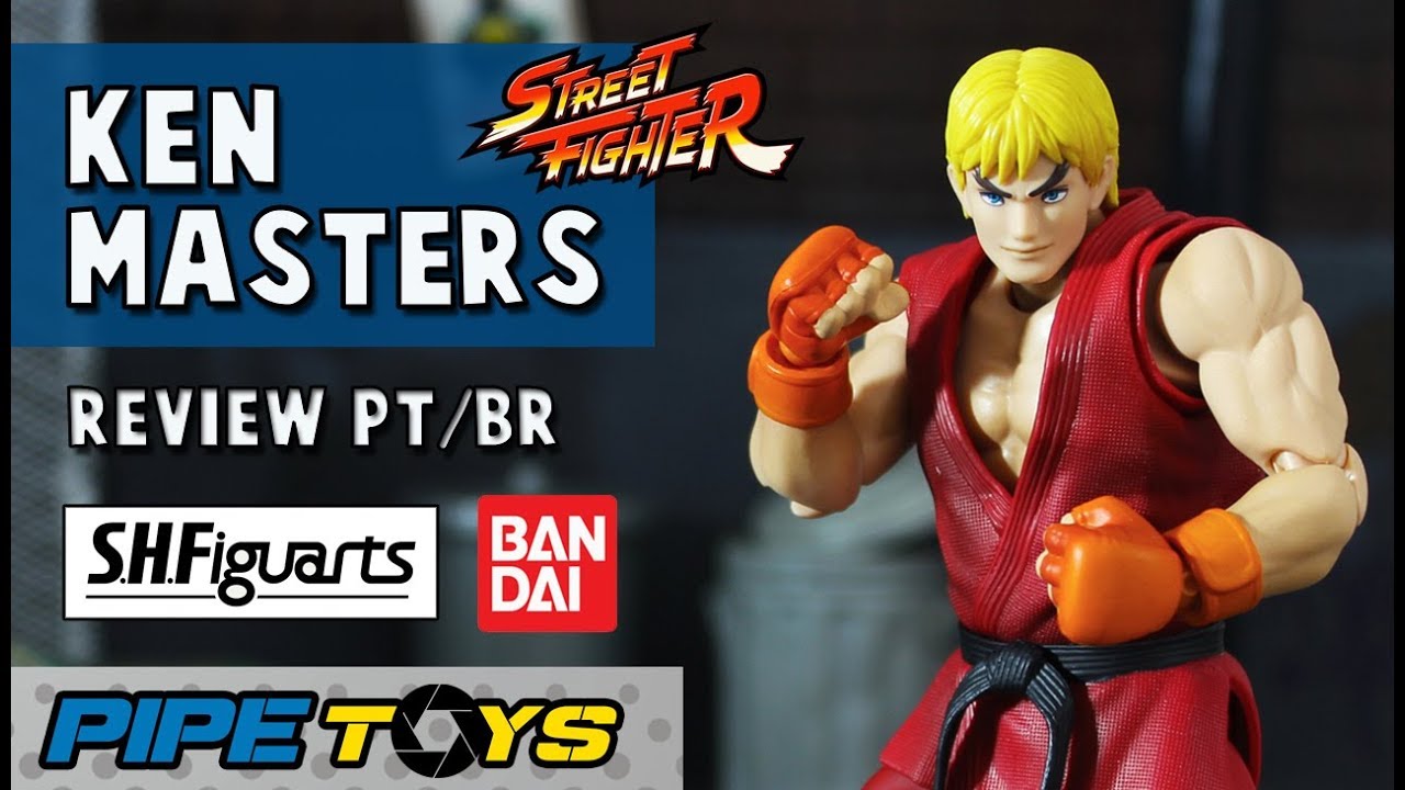 Ken Masters | Street Fighter | SH Figuarts | Bandai - Review PT/BR