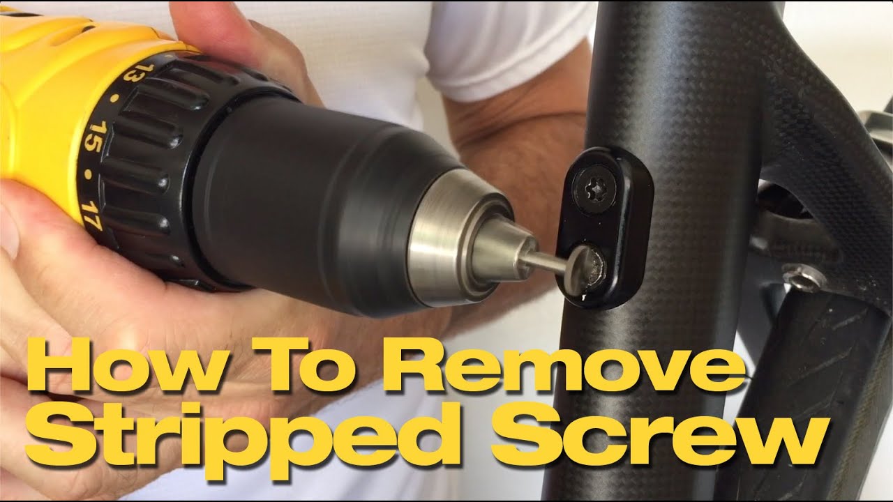 How I Removed a Stripped Torx Bolt From A Carbon Fibre Bike Tube