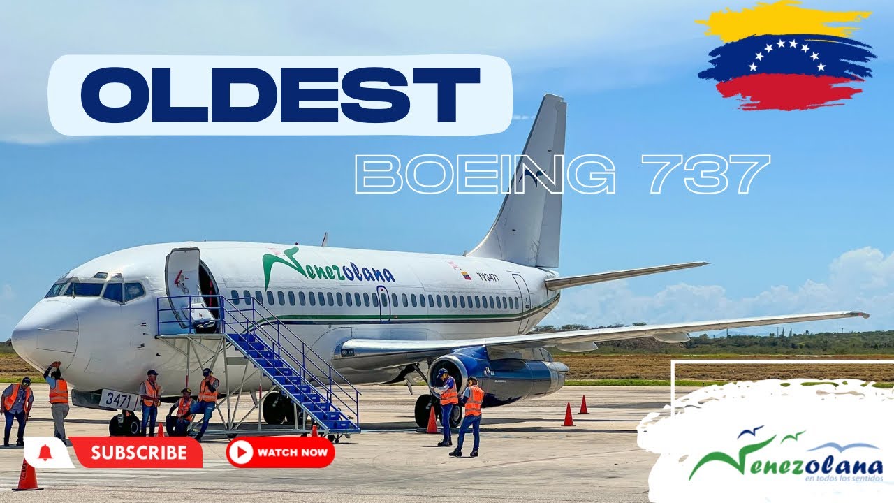 ✈️🇻🇪САМЫЕ СТАРЫЕ ПАССАЖИРЫ BOEING B737-200 В МИРЕ. ИЗ ПОРЛАМАРА В КАРАКАС НА САНКЦИОНИРОВАННОЙ АВ...