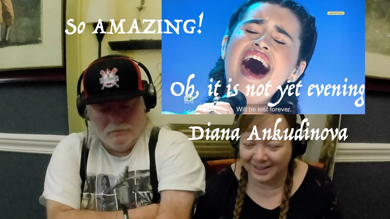 Oh, it is not yet evening  – Diana Ankudinova AMAZES Grandparents from Tennessee (USA) reaction